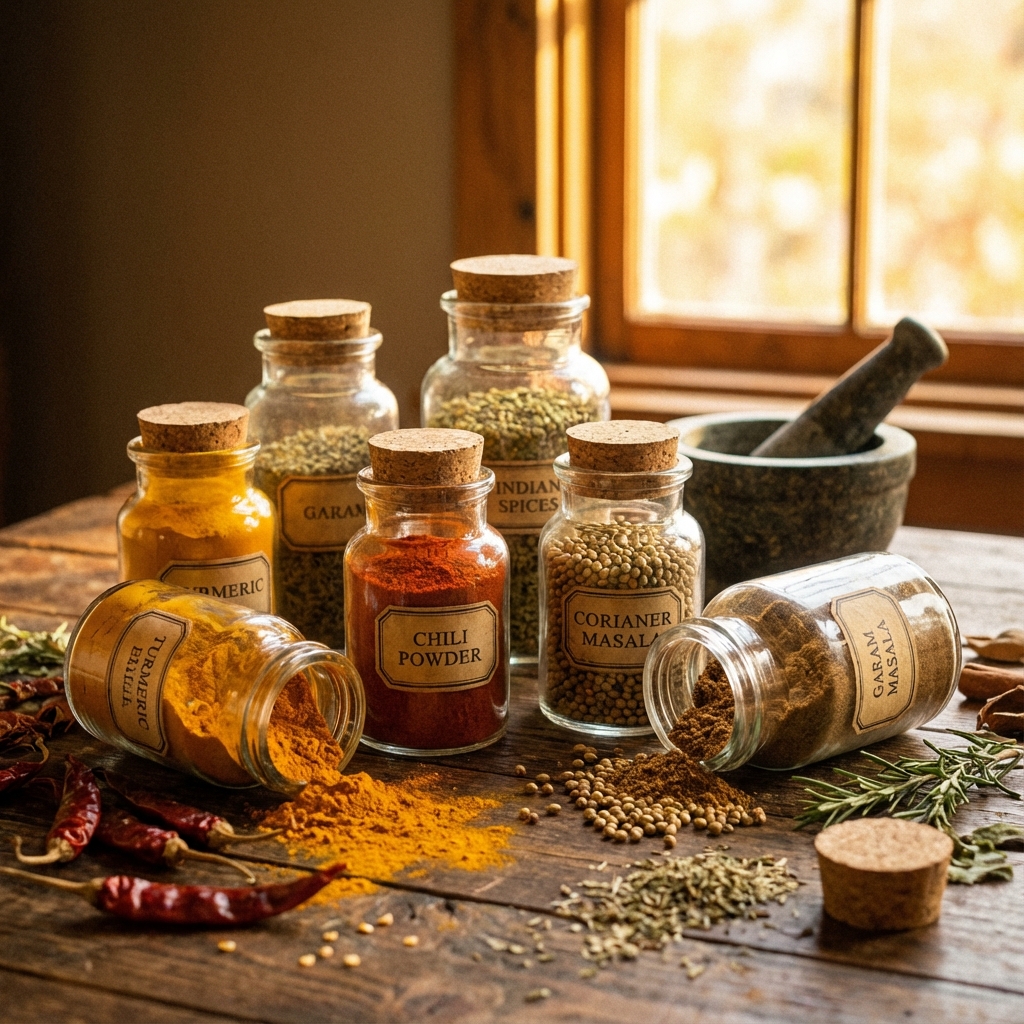 Premium Indian Spices Set